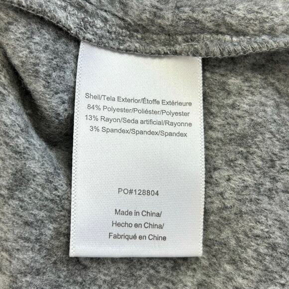 ModCloth Gray Cropped Dolman Sleeve Striped Sweater Sz S - Picture 6 of 7